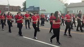 Mesabi East marching band July 3 parade Gilbert Minnesota [upl. by Anyg]