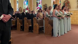 Watch Now Flash mob sings Stand By Me during church wedding in Auburn [upl. by Pace]