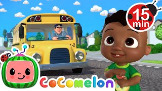 🚌Wheels on the Bus Journey With Cody Family🎶  CoComelon  Its Cody Time  CoComelon Songs [upl. by Latvina]