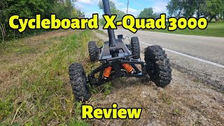 Cycleboard Xquad 3000 review cycleboard [upl. by Georglana]