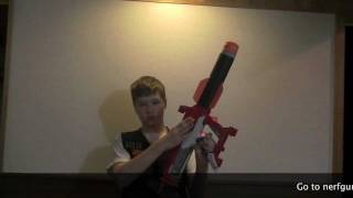 Nerf NStrike Titan ASV1 Review Mighty Missile Blaster [upl. by Perlis]