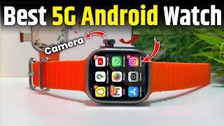 Best 5G Android SMartwatch With Sim Card Slot And 180° Camera 2024  Ws9 Android Smart Watch [upl. by Audwin]