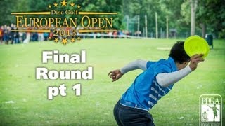 Disc Golf European Open 2013 MPO Final round part 13 [upl. by Tab]