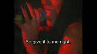 Melanie Fiona  Give it to Me Right  with lyrics and footage [upl. by Zednanref]