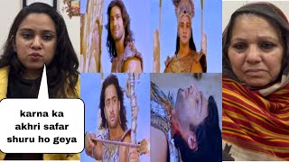 Mahabharat Episode 252  Part 2  Karna Death Scene  Pakistani Reaction [upl. by Matthus]