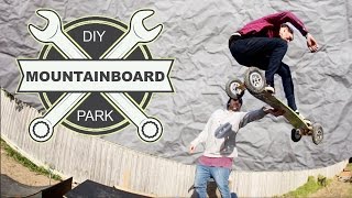 DIY MOUNTAINBOARD PARK [upl. by Nyrol]