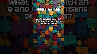 Riddle me this riddle shorts puzzle learning brainteaser mystery facts viral love [upl. by Affay]