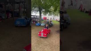 Austin J40 pedal cars at Goodwood Revival 2023 [upl. by Laure]