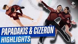 Papadakis amp Cizerons world record rhythm dance ⛸ [upl. by Nevek]