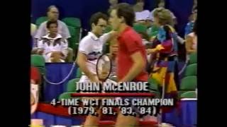 Miloslav Mecir vs McEnroe Final  Dallas 1987 [upl. by Eunice]