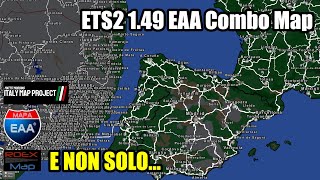 ETS2 1 49  IMPEAA Combo Map [upl. by Annahsor694]