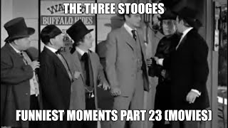 The Three Stooges Funniest Moments Part 23 Movies Edition [upl. by Barfuss292]