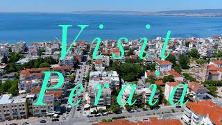 Visit Peraia Thessaloniki Greece 😎 🇬🇷 4K [upl. by Aliel]