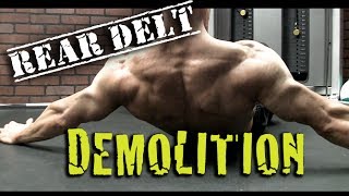 REAR DELTS in Just 4 MOVES  Including NO EQUIPMENT options [upl. by Tegdig]