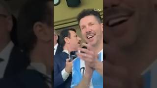 Diego Simeone react to Messi goal 👀🐐 messi footballgoals simeone [upl. by Pulcheria724]