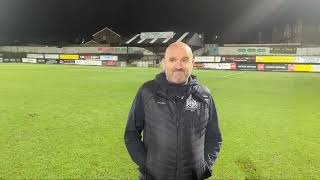 Neil Youngs Post Match Interview Chorley 31 Marine FA Trophy [upl. by Yelruc]