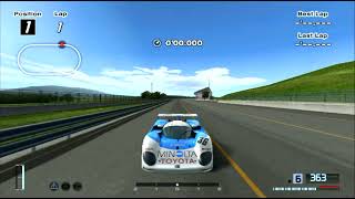 141898 MINOLTA Toyota 88CV Race Car 89  Gran Turismo 4  Test Course  Time Trial [upl. by Shiroma]