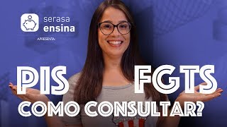 Como consultar o PIS e FGTS  Serasa Ensina [upl. by Lotta184]