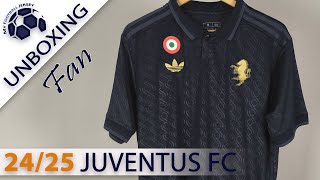 Juventus Third Jersey 2425 Minejerseys Fan Version Unboxing Review [upl. by Yanal210]