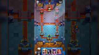 OP ENEMY 😈😈😈 clashroyale superclash gaming supercell gameplay youtube games shorts [upl. by Amihsat]