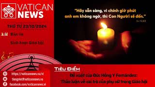 Radio thứ Tư 23102024  Vatican News Tiếng Việt [upl. by Riannon]