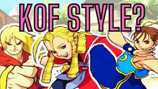 STREET FIGHTER ZERO 3 MIX  STREET FIGHTER ALPHA 3 KOF STYLE ONLINE MATCHES [upl. by Abram]