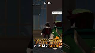 I am a real mm2 player11  roblox blowupedit fypシ゚viral mm2 newcreator mm2shop [upl. by Yornek]