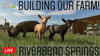 Farm Sim 25 Multiplayer w Caffeine Catalyst  Riverbend Springs Live 4 [upl. by Eivla]