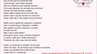 Verdade Chinesa  Diogo Nogueira com letra [upl. by Nylzaj]