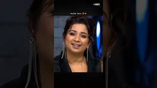 Soulful Voice ❤️✨indianidol indianidol15 saathiya shreyaghoshal [upl. by Shreve]