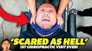 VETERAN WAITS 12 YEARS FOR THIS NECK CRACK 😱😭  Asmr Chiropractic Back Pain  Dr Tubio [upl. by Alessandro]