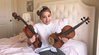 All About My Violin  Karolina Protsenko How to choose price brand [upl. by Trudi497]