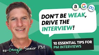 Senior PM gives his 10 Essential Product Manager Interview Tips hes ex Google amp Meta [upl. by Inama]