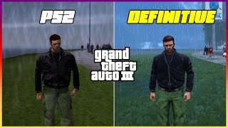 GTA III PS2 VS DEFINITIVE EDITION  The Ultimate Comparison amp Locations [upl. by Sivatco]