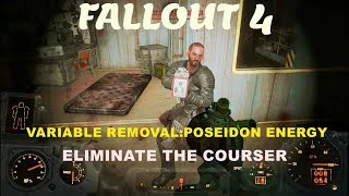 FALLOUT 4 VARIABLE REMOVABLE POSEIDON ENERGY ELIMINATE THE COURSER [upl. by Isyed519]