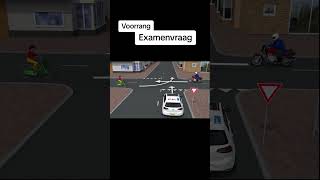 CBR examenvraag voorrang [upl. by Ztnaj20]