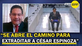 César Hinostroza Justicia española rechaza solicitud de asilo político [upl. by Gerianna]