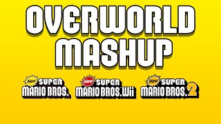 OVERWORLD MASHUP NSMB DS  NSMB Wii Snow  NSMB 2 Special [upl. by Lamdin]