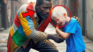 Black Homeless Man Saves Boy From Bullies Finds Out Hes a [upl. by Acissaj]