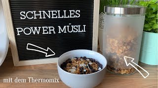 THERMOMIX  Rezept  Power Müsli  ELAstisch [upl. by Aminta]