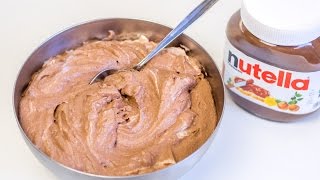 Nutellacreme für eine Nutellatorte [upl. by Malamud]