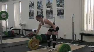 Aimee Everett Snatch Workout  21209 [upl. by Nodnelg]