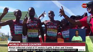 Kenya retains the World cross country title in Belgrade Serbia [upl. by Crean599]