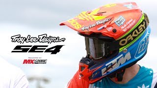 Troy Lee Designs SE4 Helmets  MXstorecomau [upl. by Christabella57]