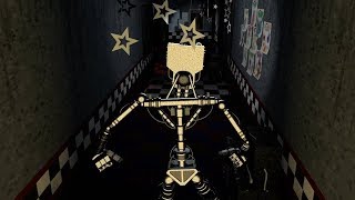 PLAYING AS AN ENDOSKELETON EXPLORING FNAF 1  FNAF 1 Playable Animatronics [upl. by Rehsa]