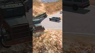 BeamNG Drive Realistic Freeway Crashes 107 shorts dangerousovertaking speedaccident crashmoment [upl. by Aneloaup269]