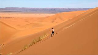 sandboarding in Morocco [upl. by Narud920]