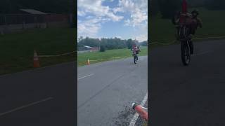 125 WHEELIE AT NY TRACKDAY wheelie nysafetytrack bike 125 [upl. by Ziladnerb958]