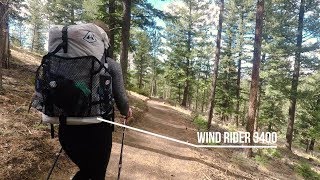 Hyperlite Mountain Gear Windrider 3400  Review [upl. by Oirotciv]