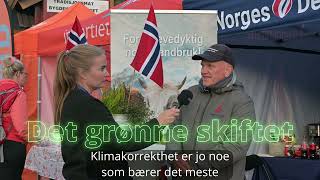 Norgesdemokratenes leder Geir Ugland Jacobsen om klima [upl. by Yerfdog]